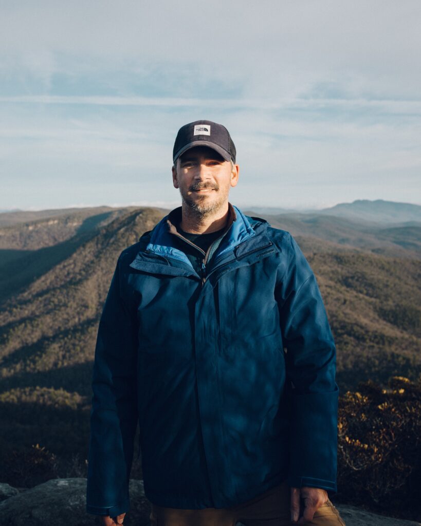 Me at one of my favorite spots in the NC Mountains